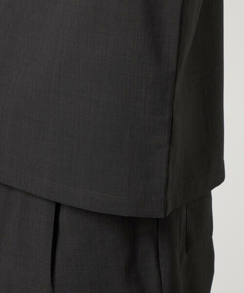 COMME CA ISM / コムサイズム Tシャツ | 【吸水速乾】リネンライクポリエステル 布帛Tシャツ | 詳細27