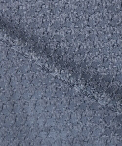 COMME CA ISM / コムサイズム Tシャツ | 千鳥 リンクスジャガード Tシャツ | 詳細20