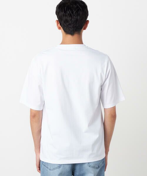 COMME CA ISM / コムサイズム Tシャツ | シルケット天竺 ロゴプリントTシャツ | 詳細7