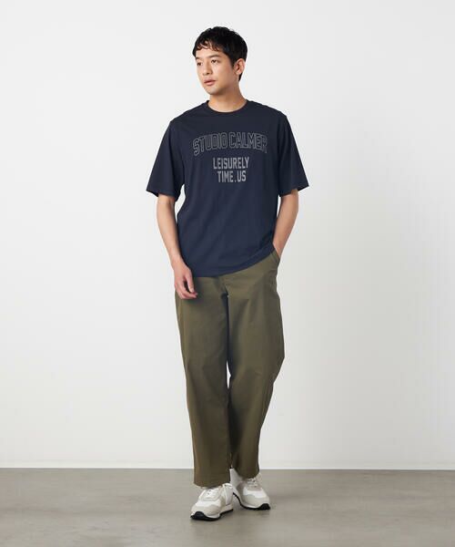 COMME CA ISM / コムサイズム Tシャツ | シルケット天竺 ロゴプリントTシャツ | 詳細19
