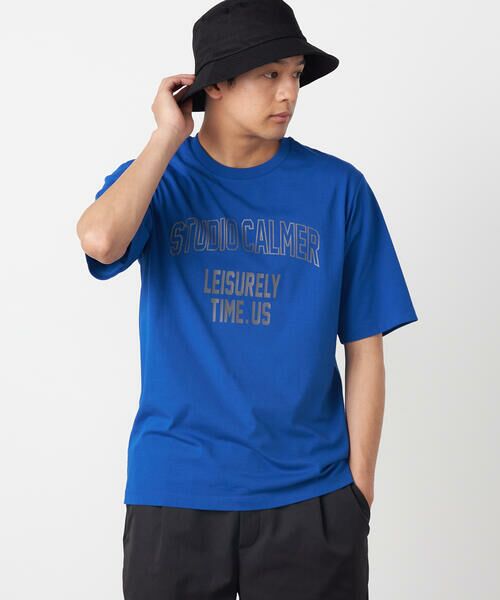 COMME CA ISM / コムサイズム Tシャツ | シルケット天竺 ロゴプリントTシャツ | 詳細26