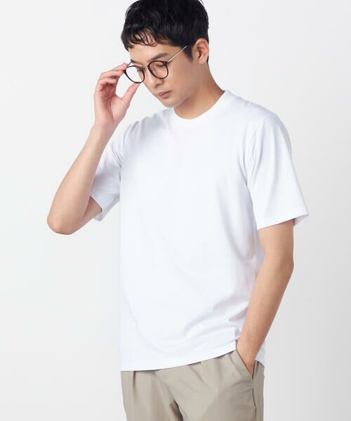 COMME CA ISM / コムサイズム Tシャツ | 【接触冷感】フィールクール ジャケットTシャツ | 詳細4