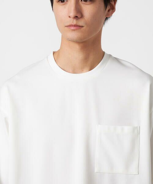 COMME CA ISM / コムサイズム Tシャツ | 【吸水速乾】ストライプコンビTシャツ | 詳細8