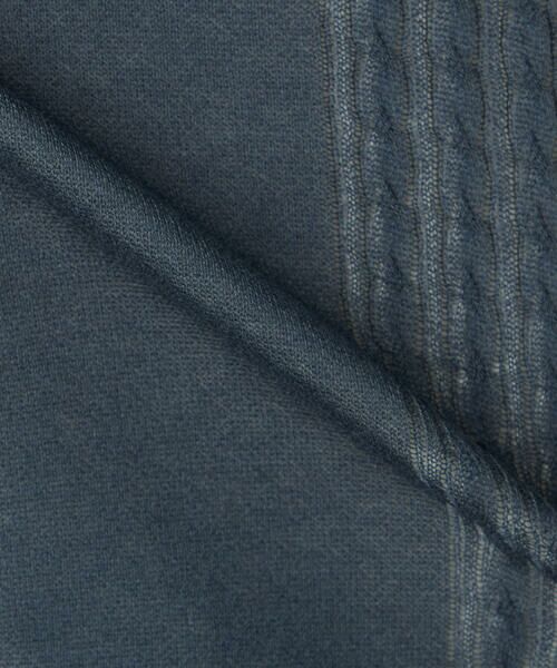 COMME CA ISM / コムサイズム ニット・セーター | 【セットアイテム】リネンライクケーブル クルーネックニット＋T/C天竺Tシャツ | 詳細18