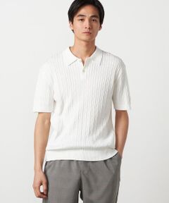 COMME CA ISM / コムサイズム ニット・セーター | ケーブルポロニット