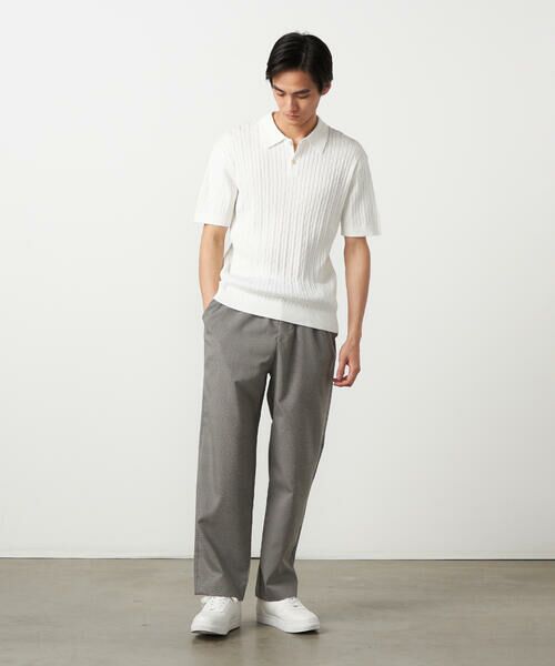 COMME CA ISM / コムサイズム ニット・セーター | ケーブルポロニット | 詳細2