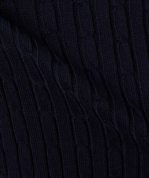 COMME CA ISM / コムサイズム ニット・セーター | ケーブルポロニット | 詳細11