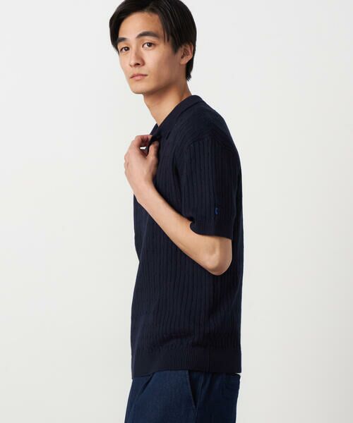 COMME CA ISM / コムサイズム ニット・セーター | ケーブルポロニット | 詳細9