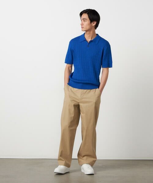 COMME CA ISM / コムサイズム ニット・セーター | ケーブルポロニット | 詳細13