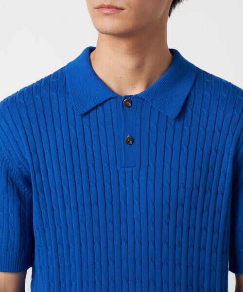 COMME CA ISM / コムサイズム ニット・セーター | ケーブルポロニット | 詳細17