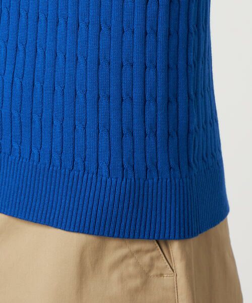 COMME CA ISM / コムサイズム ニット・セーター | ケーブルポロニット | 詳細18