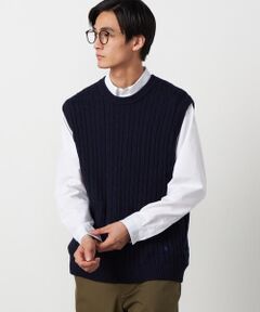 COMME CA ISM / コムサイズム ニット・セーター | ケーブルニットベスト