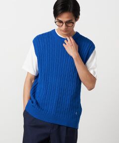 COMME CA ISM / コムサイズム ニット・セーター | ケーブルニットベスト