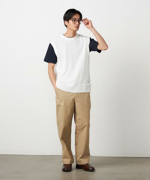 COMME CA ISM / コムサイズム ニット・セーター | ケーブルニットベスト | 詳細1