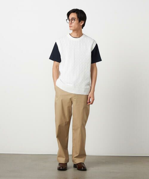 COMME CA ISM / コムサイズム ニット・セーター | ケーブルニットベスト | 詳細2