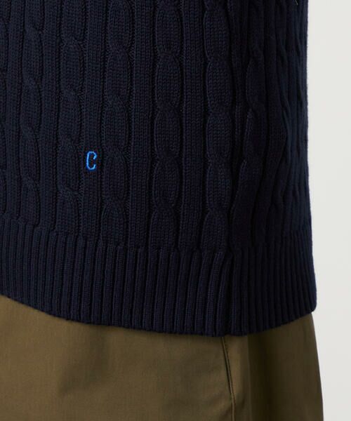 COMME CA ISM / コムサイズム ニット・セーター | ケーブルニットベスト | 詳細17