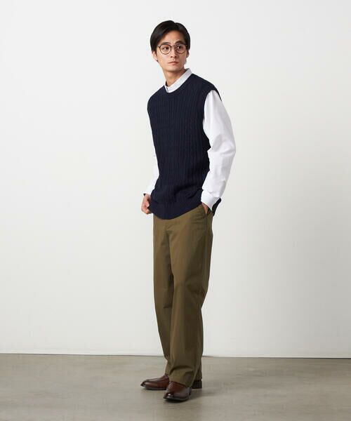 COMME CA ISM / コムサイズム ニット・セーター | ケーブルニットベスト | 詳細7