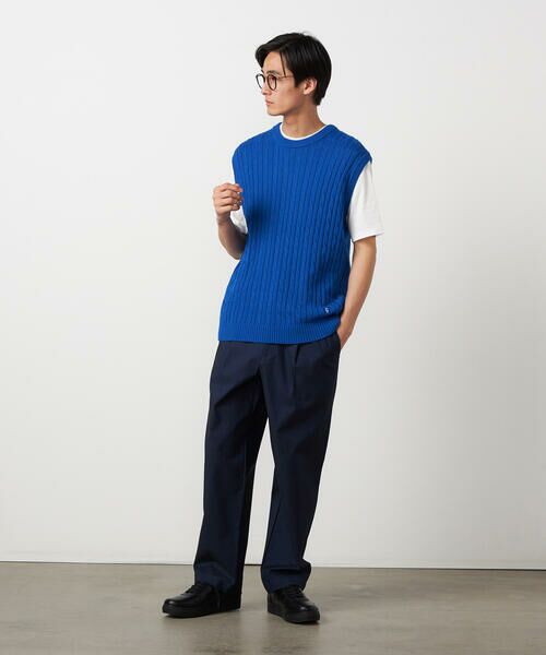 COMME CA ISM / コムサイズム ニット・セーター | ケーブルニットベスト | 詳細21