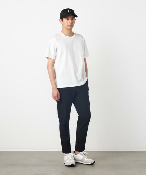 COMME CA ISM / コムサイズム Tシャツ | 【MADE IN JAPAN】シルキーポンチTシャツ | 詳細1