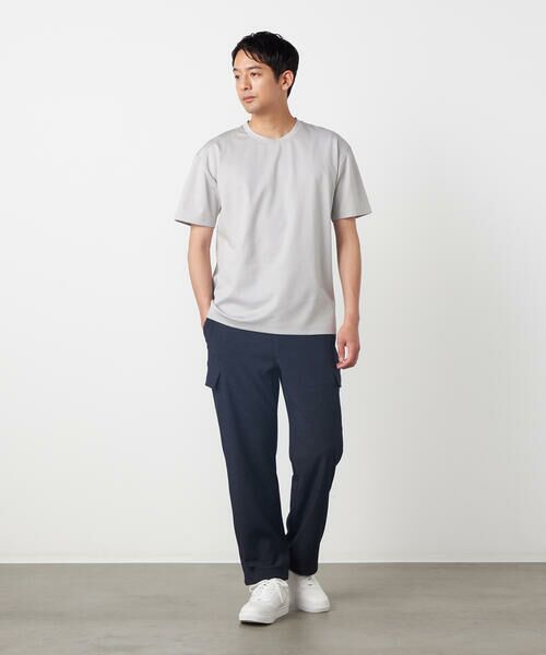 COMME CA ISM / コムサイズム Tシャツ | 【MADE IN JAPAN】シルキーポンチTシャツ | 詳細5