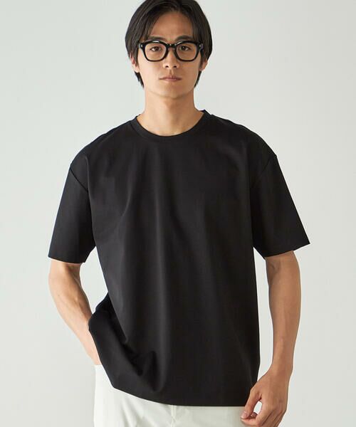 COMME CA ISM / コムサイズム Tシャツ | 【MADE IN JAPAN】シルキーポンチTシャツ | 詳細10