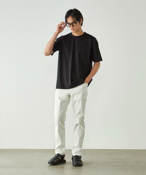 COMME CA ISM / コムサイズム Tシャツ | 【MADE IN JAPAN】シルキーポンチTシャツ | 詳細7