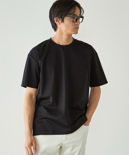 COMME CA ISM / コムサイズム Tシャツ | 【MADE IN JAPAN】シルキーポンチTシャツ | 詳細9