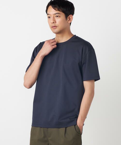 COMME CA ISM / コムサイズム Tシャツ | 【MADE IN JAPAN】シルキーポンチTシャツ | 詳細13