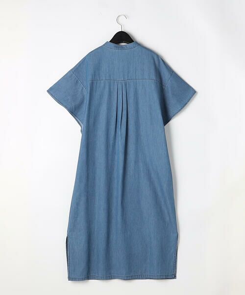 COMME CA ISM / コムサイズム ミニ丈・ひざ丈ワンピース | デニムシャツ ワンピース | 詳細1