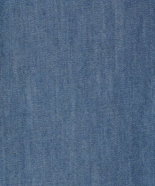 COMME CA ISM / コムサイズム ミニ丈・ひざ丈ワンピース | デニムシャツ ワンピース | 詳細5