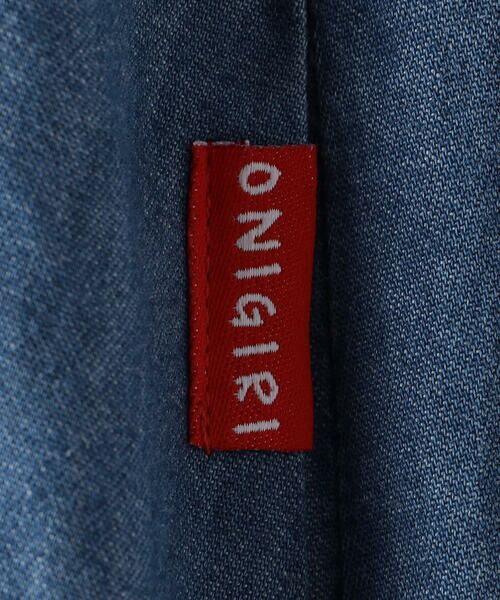 COMME CA ISM / コムサイズム ロング・マキシ丈ワンピース | デニム ノースリーブアッパッパ | 詳細11