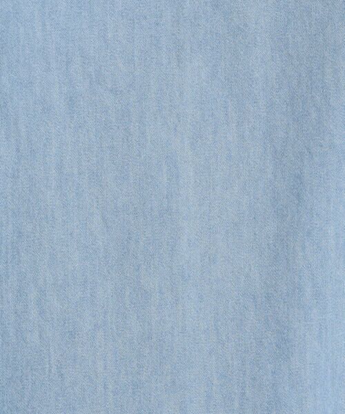 COMME CA ISM / コムサイズム ロング・マキシ丈ワンピース | デニム ノースリーブアッパッパ | 詳細13