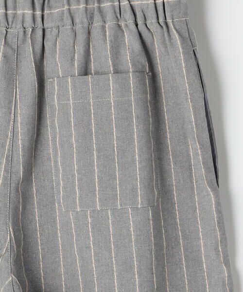 COMME CA ISM / コムサイズム その他パンツ | シャンブレー ワイドストライプパンツ | 詳細10