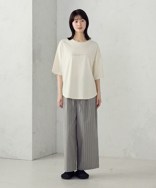 COMME CA ISM / コムサイズム カットソー | ピグメント加工 Ｔシャツ | 詳細1