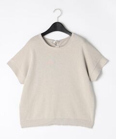 COMME CA ISM / コムサイズム ニット・セーター | コットンリネン ニットプルオーバー