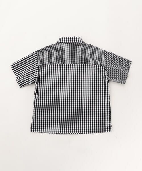 COMME CA ISM / コムサイズム シャツ・ブラウス | ギンガムチェック 半袖 シャツ | 詳細1
