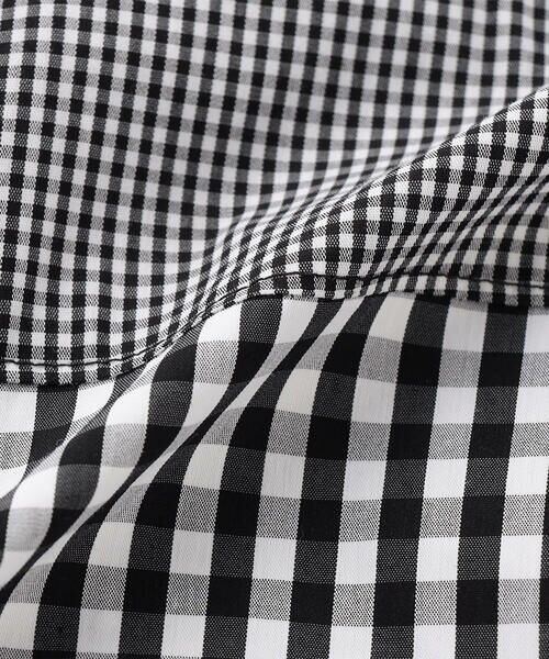 COMME CA ISM / コムサイズム シャツ・ブラウス | ギンガムチェック 半袖 シャツ | 詳細7