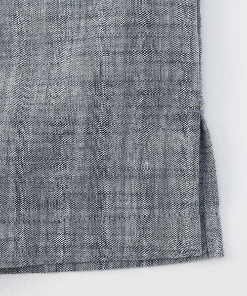 COMME CA ISM / コムサイズム シャツ・ブラウス | 綿麻シャンブレー 半袖 シャツ | 詳細6