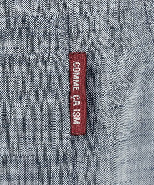 COMME CA ISM / コムサイズム シャツ・ブラウス | 綿麻シャンブレー 半袖 シャツ | 詳細7