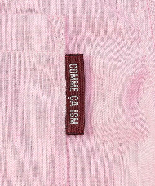 COMME CA ISM / コムサイズム シャツ・ブラウス | 綿麻シャンブレー 半袖 シャツ | 詳細8