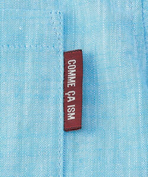 COMME CA ISM / コムサイズム シャツ・ブラウス | 綿麻シャンブレー 半袖 シャツ | 詳細10