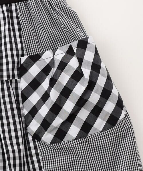 COMME CA ISM / コムサイズム ロング・マキシ丈ワンピース | ギンガムチェック バルーンワンピース | 詳細4