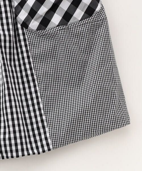 COMME CA ISM / コムサイズム ロング・マキシ丈ワンピース | ギンガムチェック バルーンワンピース | 詳細5