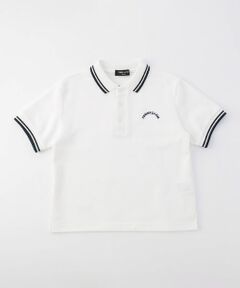 COMME CA ISM / コムサイズム ポロシャツ | ライン入り 鹿の子 ポロシャツ