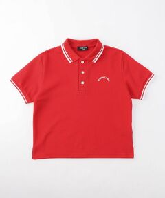 COMME CA ISM / コムサイズム ポロシャツ | ライン入り 鹿の子 ポロシャツ