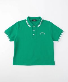 COMME CA ISM / コムサイズム ポロシャツ | ライン入り 鹿の子 ポロシャツ