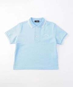 COMME CA ISM / コムサイズム ポロシャツ | ライン入り 鹿の子 ポロシャツ