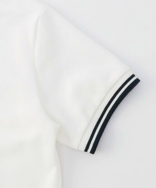 COMME CA ISM / コムサイズム ポロシャツ | ライン入り 鹿の子 ポロシャツ | 詳細4