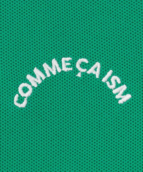 COMME CA ISM / コムサイズム ポロシャツ | ライン入り 鹿の子 ポロシャツ | 詳細10