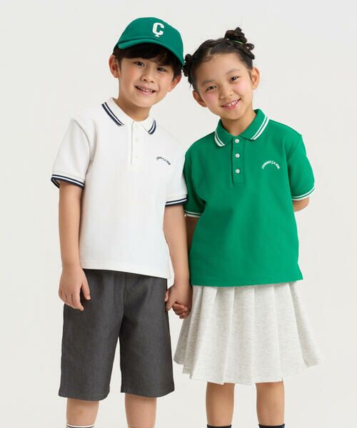 COMME CA ISM / コムサイズム ポロシャツ | ライン入り 鹿の子 ポロシャツ | 詳細13